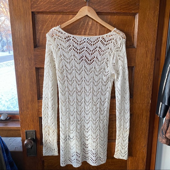 Beautiful boho crocheted sweater - Picture 2 of 5